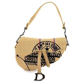 mala Christian Dior Union Saddle Bege
