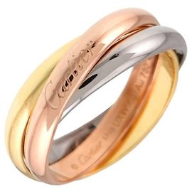 Anello Cartier Trinity in oro rosa bianco e giallo Altro