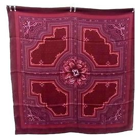 Cachecol Louis Vuitton Bordeaux Bordeaux
