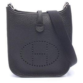 Hermès Hermes Evelyne TPM Shoulder Bag in Black Black