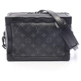 Louis Vuitton Soft Trunk Shoulder Bag Black