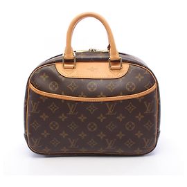 Louis Vuitton Trouville Handbag Brown
