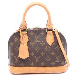 mala 2-Way Louis Vuitton Alma BB Marrom Monograma
