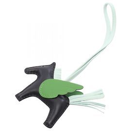 Hermès Hermes Rodeo Pegasus PM Charm Noir Vert Vert clair