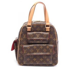 mala Louis Vuitton Excentricite Monogram Marrom Monograma