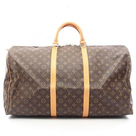 Sac Boston Louis Vuitton Keepall 60 Marron