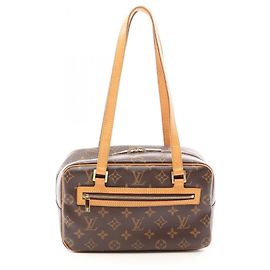 Bolsa de Ombro Louis Vuitton Cite MM Marrom