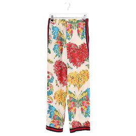 Gucci Mehrfarbige gerade Hose Mehrfarben