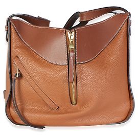 Borsa a tracolla Loewe Hammock Medium in vitello grana Tan Beige