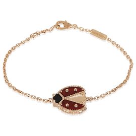 Bracciale Lucky Spring Van Cleef & Arpels in oro rosa, corniola e onice Altro