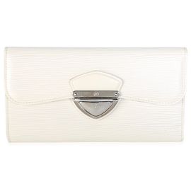 Carteira Louis Vuitton Ivorie Epi Eugenie Branco