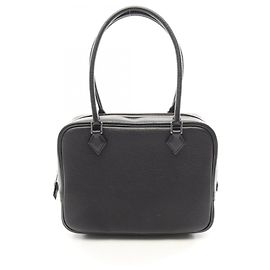Hermès Hermes Mini Plume 20 Handbag Black