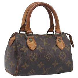 Louis Vuitton Speedy Mini HL Monogram Canvas Marrone