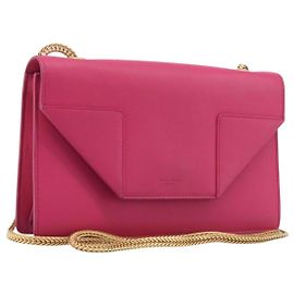 Autre Marque Saint Laurent Betty Leather Small Rosa