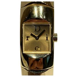 Orologio da polso Christian Dior Diorific placcato oro Altro