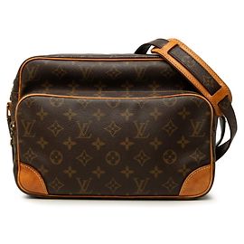 Borsa a tracolla Louis Vuitton Monogram Nile Marrone