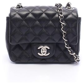 Sac à bandoulière Chanel Mini Matelassé Noir