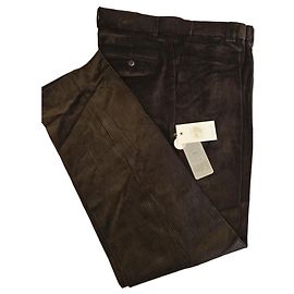 Autre Marque Saint Hilaire Pantalones de pana marrón Castaño