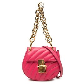 mala Chloé Drew Bijou Chain Rosa