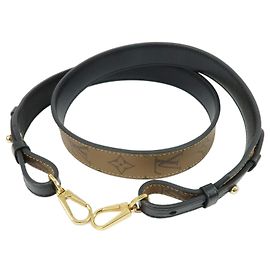 Louis Vuitton Shoulder Strap Reverse Monogram Canvas XL Brown