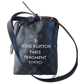 Louis Vuitton Monogram Fragment Tokyo Borsa Secchiello Nero
