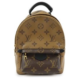 Louis Vuitton Palm Springs Reverse Monogram Canvas Mini Braun