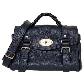 Mulberry Alexa Small Grained Leather Handbag - Black Other
