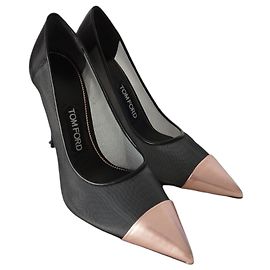 Escarpins Tom Ford noirs et roses Noir Rose