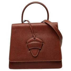 Bolsa de Ombro 2-Way Loewe Barcelona Marrom