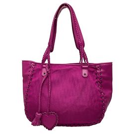 Bolsa Christian Dior Dior Trotter Oblique Rosa Roxo