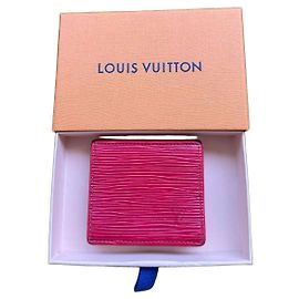 Louis Vuitton Epi Leather Red Wallet Red