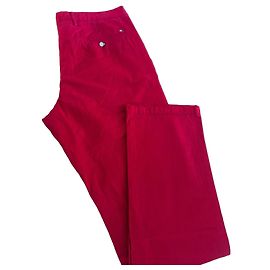 Pantaloni Tommy Hilfiger rossi Rosso