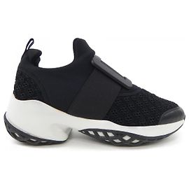 Roger Vivier Viv Run Fabric Sneaker Schwarz