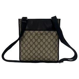 Bolsa Crossbody Gucci em couro marrom Marrom