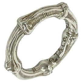 Autre Marque Tiffany Vintage Bamboo Ring Silber