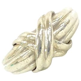 Autre Marque Tiffany Vintage Signature Ring Silber