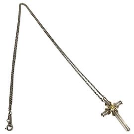 Autre Marque Collana Croce Signature Tiffany & Co. Argento D'oro