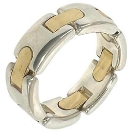 Autre Marque Tiffany & Co. H-Link Bandring Silber Golden