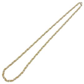 Autre Marque Collier Tiffany Twist Rope en argent et or Argenté Doré