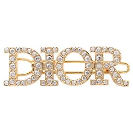 Broche Christian Dior Dior Dio(r)evolution GP Rhinestone Dourado