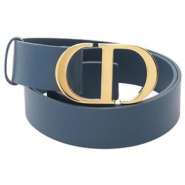 Christian Dior Green Leather Belt Green