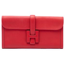 Hermès Red Swift Jige Elan 29 Rouge