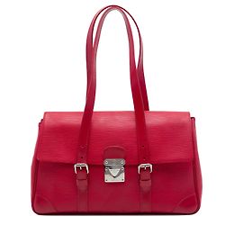 Louis Vuitton Red Epi Segur MM Rosso