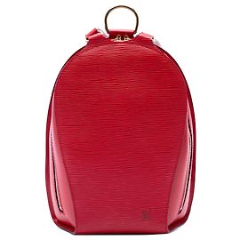 Louis Vuitton Red Epi Mabillon Red