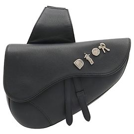 Borsa Saddle Christian Dior Nera Nero