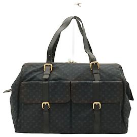 Sac Boston Mini Louise Monogram Louis Vuitton Bleu