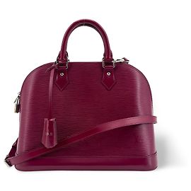 Louis Vuitton Alma Epi Leather PM Roxo