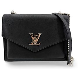 Louis Vuitton Mylockme Leather BB Negro