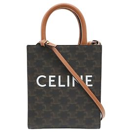 Céline Sac à main CELINE Triomphe Mini Vertical Cabas Autre