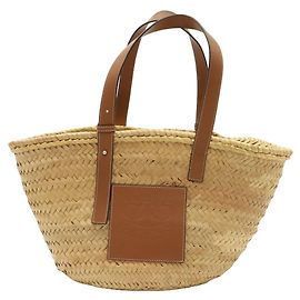 Borsa a cestino Loewe Large in pelle marrone Marrone